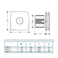 ventilator-za-banya-cata-x-mart-12-inoks