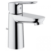 Grohe Bau Edge Смесител за мивка с изпразнител