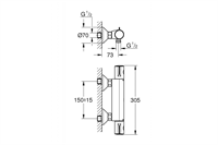 комплект-grohe-grohtherm-800-термостатен-смесител-за-душ-смесител-за-мивка-bauedge-и-душ-new-tempesta-100-ii-с-2-функции